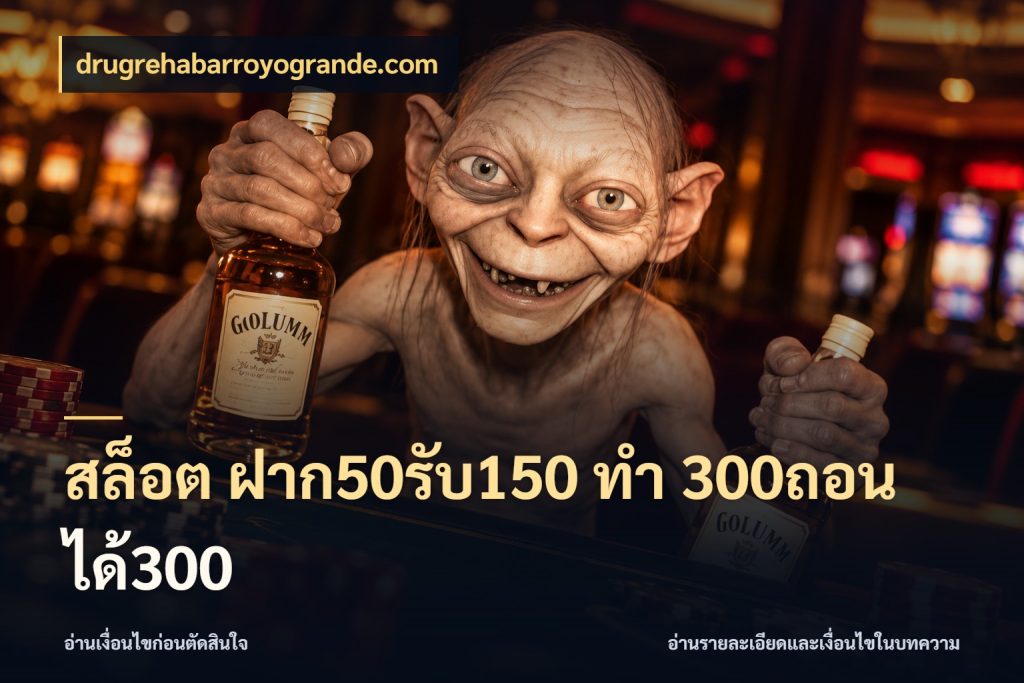 สล็อต ฝาก50รับ150 ทํา 300ถอนได้300 เครดิตกับรูปแบบโปรที่ตรงใจ กับ drugrehabarroyogrande.com