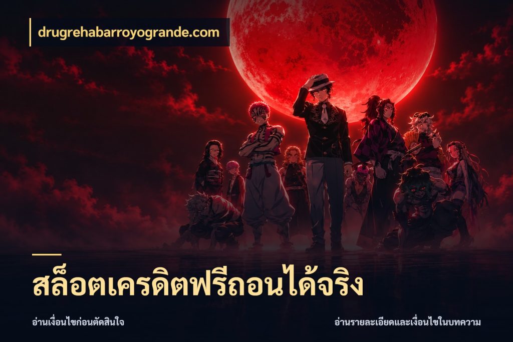 สล็อตเครดิตฟรีถอนได้จริง เลือกสไตล์ความสนุกจากรูปแบบเครดิต กับ drugrehabarroyogrande.com