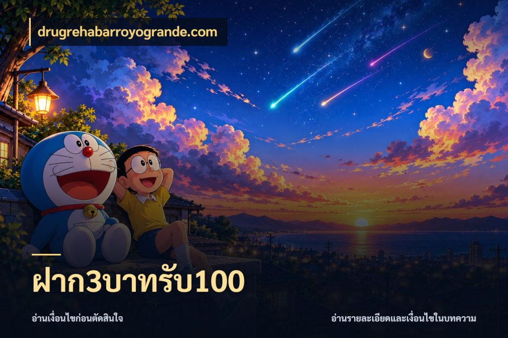 ฝาก3บาทรับ100 สีสันของโปรฝากและยอดรับ กับ drugrehabarroyogrande.com