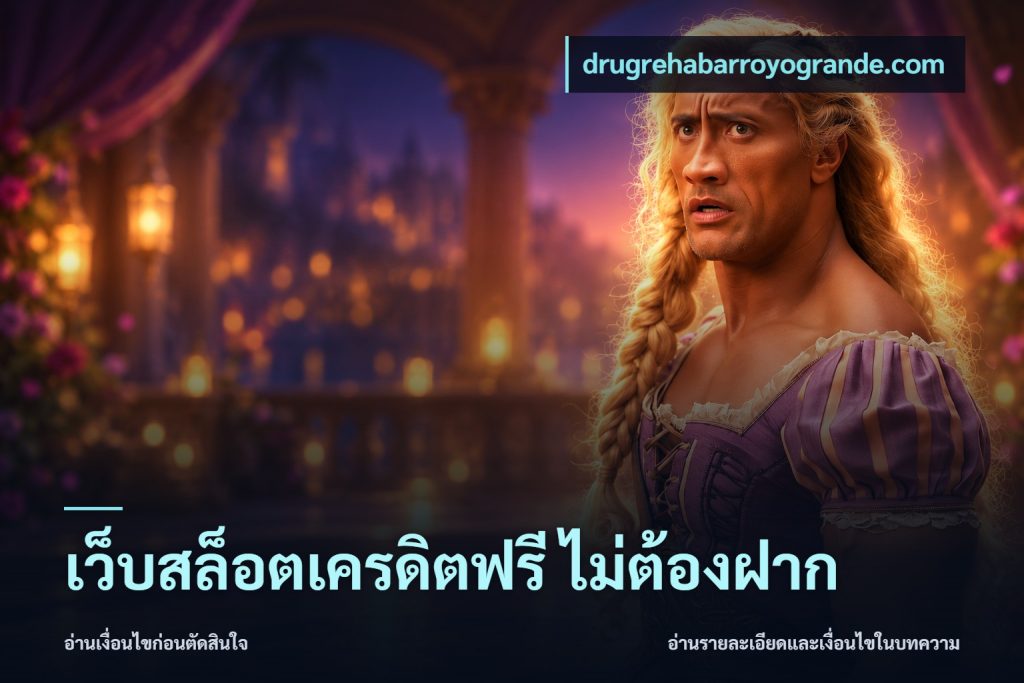 เว็บสล็อตเครดิตฟรี ไม่ต้องฝาก