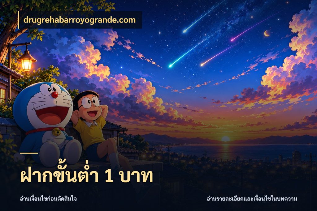 ฝากขั้นต่ำ 1 บาท เลือกสไตล์จากยอดและรูปแบบที่ตรงใจ ในมุม drugrehabarroyogrande.com