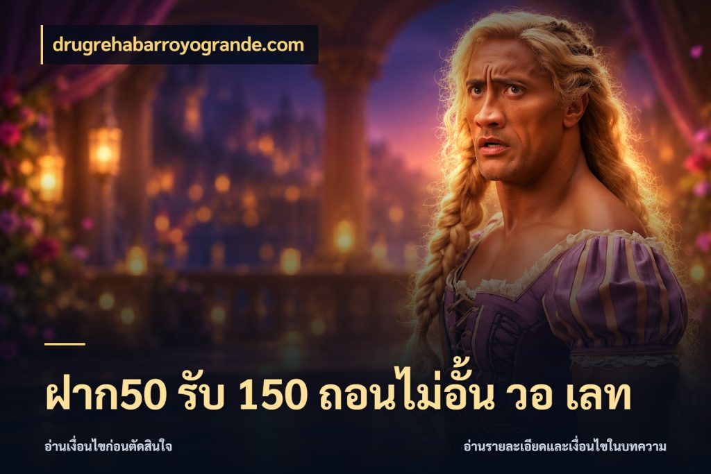 ฝาก50 รับ 150 ถอนไม่อั้น วอ เลท เครดิตกับรูปแบบโปรที่ตรงใจ กับ drugrehabarroyogrande.com