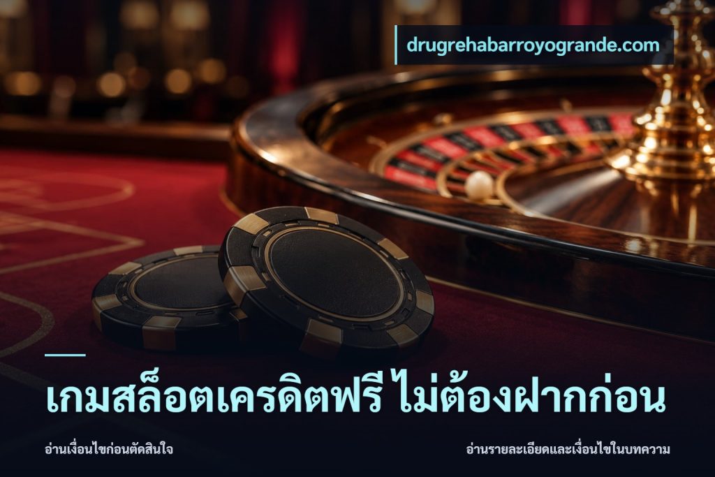 เกมสล็อตเครดิตฟรี ไม่ต้องฝากก่อน