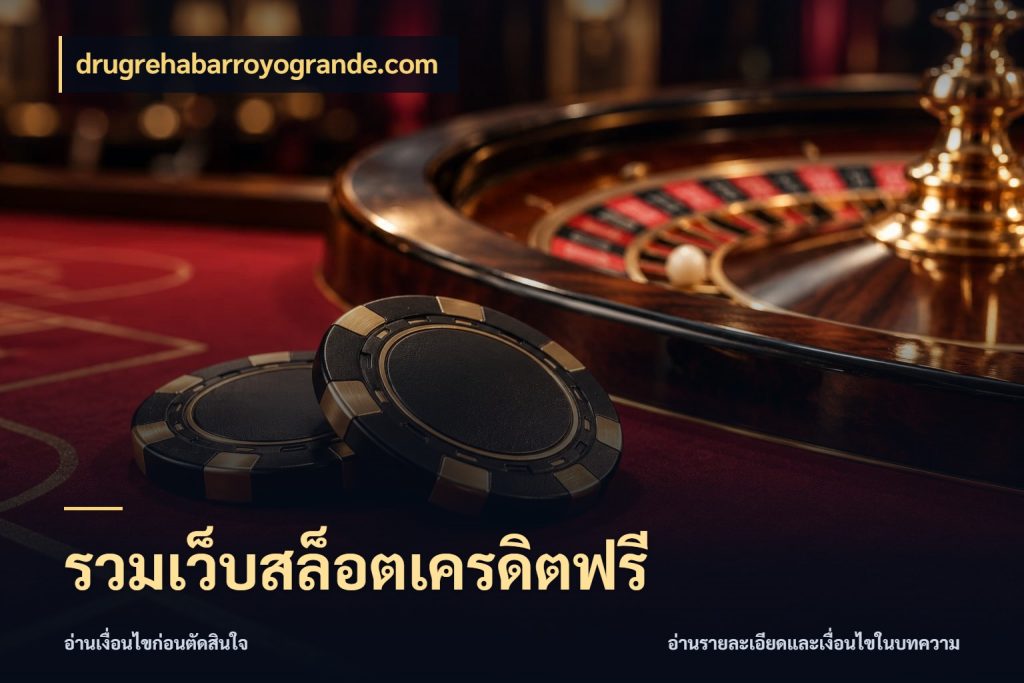 รวมเว็บสล็อตเครดิตฟรี drugrehabarroyogrande.com เครดิตฟรีกับจังหวะลุ้นที่คุณเลือก