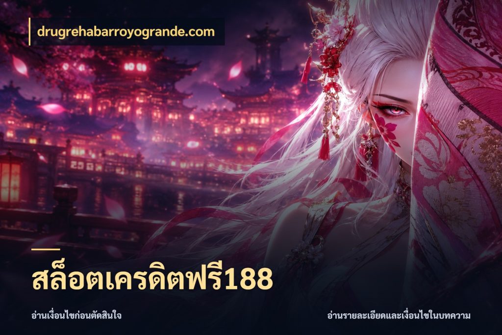 สล็อตเครดิตฟรี188 จับมุมเด่นของเครดิตฟรีให้ตรงใจ กับ drugrehabarroyogrande.com