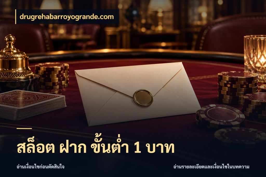 สล็อต ฝาก ขั้นต่ำ 1 บาท drugrehabarroyogrande.com จำนวนเริ่มต้นกับสไตล์เกมที่ชอบ