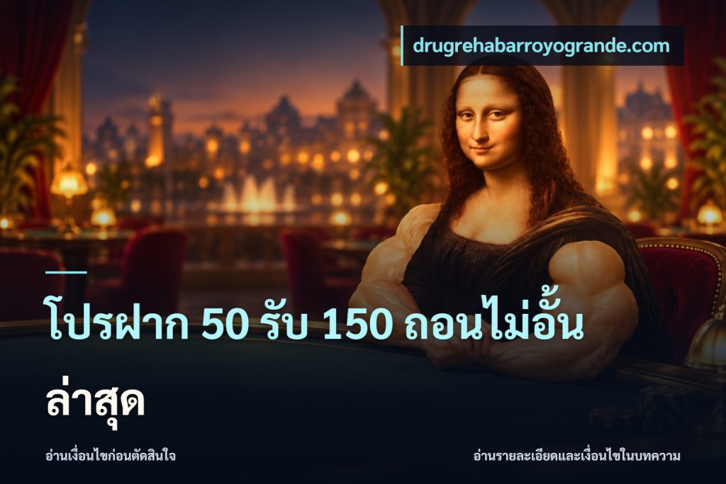 โปรฝาก 50 รับ 150 ถอนไม่อั้นล่าสุด