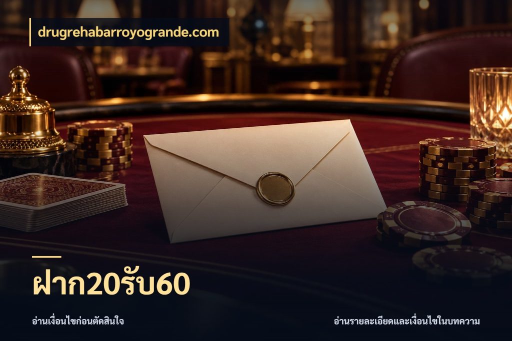 ฝาก20รับ60 drugrehabarroyogrande.com โปรยอดรับที่สายเกมสนใจ