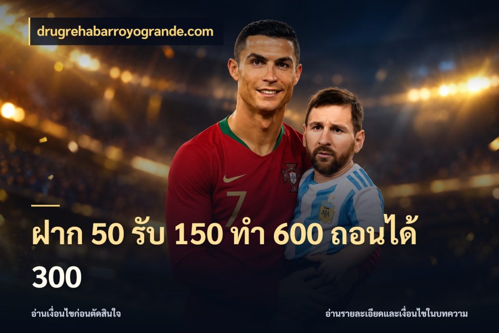 ฝาก 50 รับ 150 ทํา 600 ถอนได้ 300 drugrehabarroyogrande.com สายโบนัสเลือกจังหวะสนุกได้อย่างไร