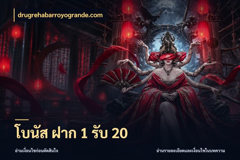 โบนัส ฝาก 1 รับ 20 ยอดฝากและยอดรับในมุมของคนชอบลุ้น สไตล์ drugrehabarroyogrande.com