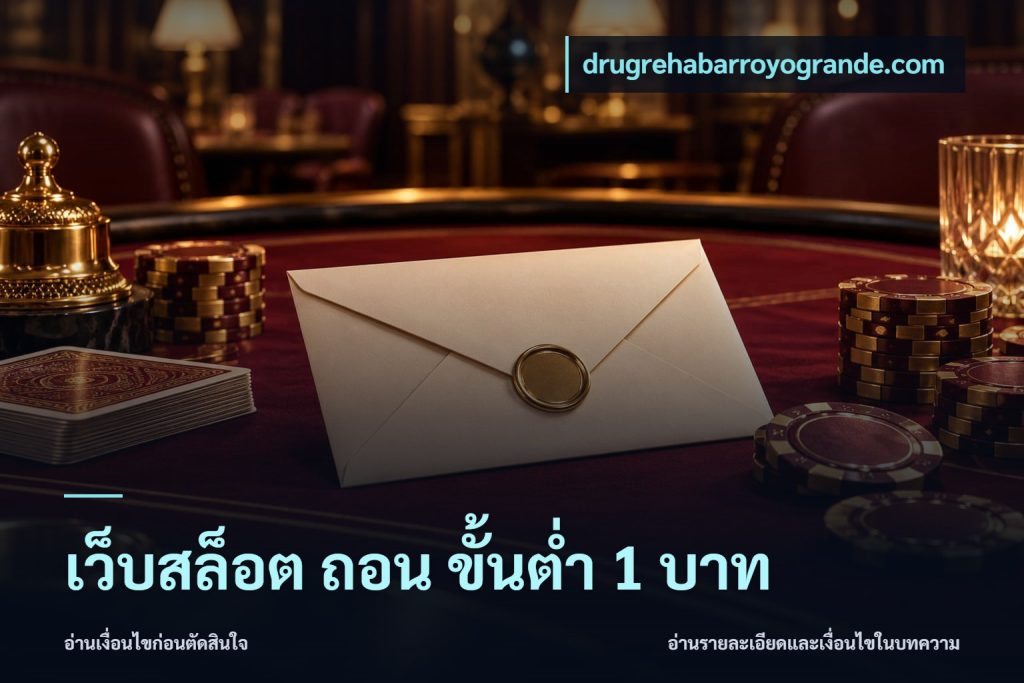 เว็บสล็อต ถอน ขั้นต่ำ 1 บาท