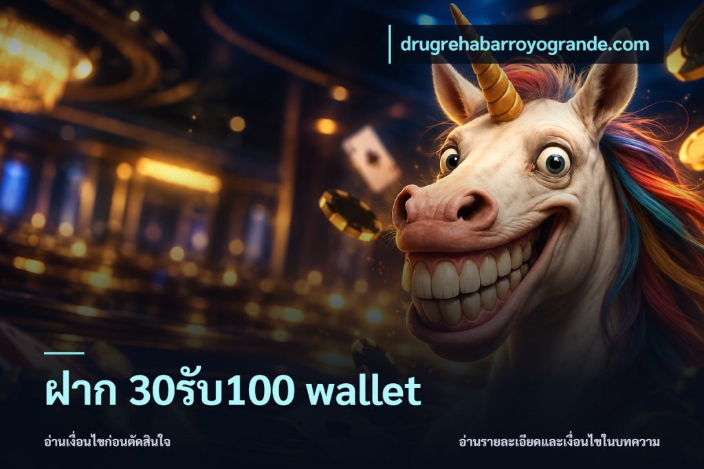 ฝาก 30รับ100 wallet