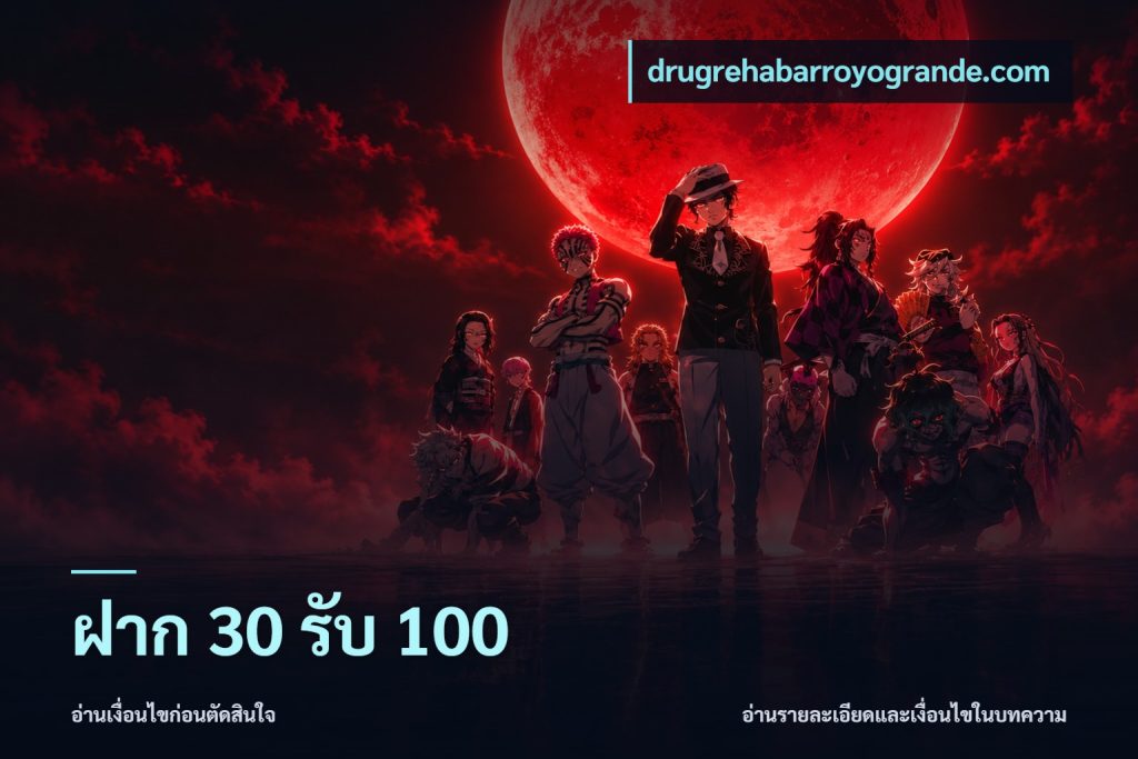 ฝาก 30 รับ 100