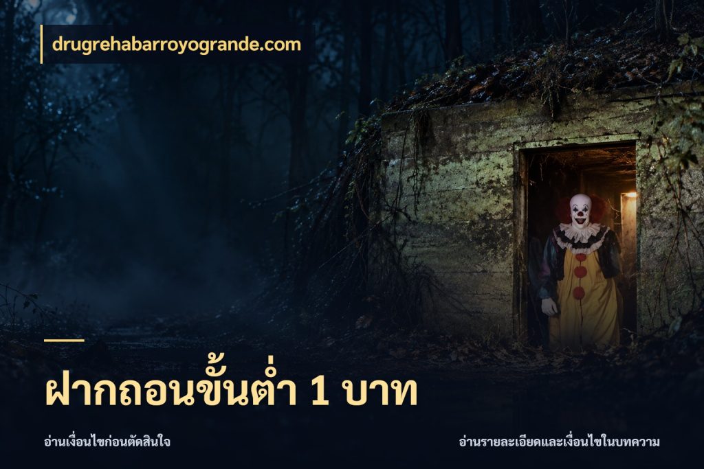 ฝากถอนขั้นต่ำ 1 บาท ทุนเบาก็มีสีสันในจังหวะของคุณ สไตล์ drugrehabarroyogrande.com