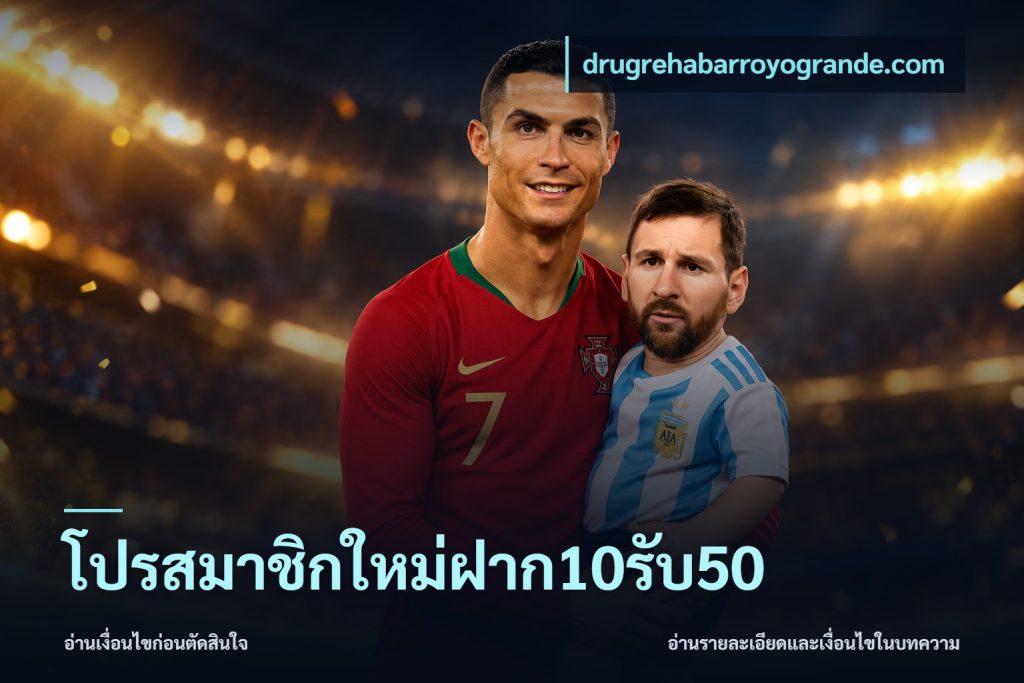 โปรสมาชิกใหม่ฝาก10รับ50