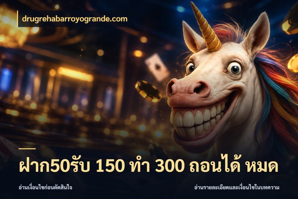 ฝาก50รับ 150 ทำ 300 ถอนได้ หมด โปรกับเกมที่ชอบเลือกให้ตรงสไตล์ สไตล์ drugrehabarroyogrande.com