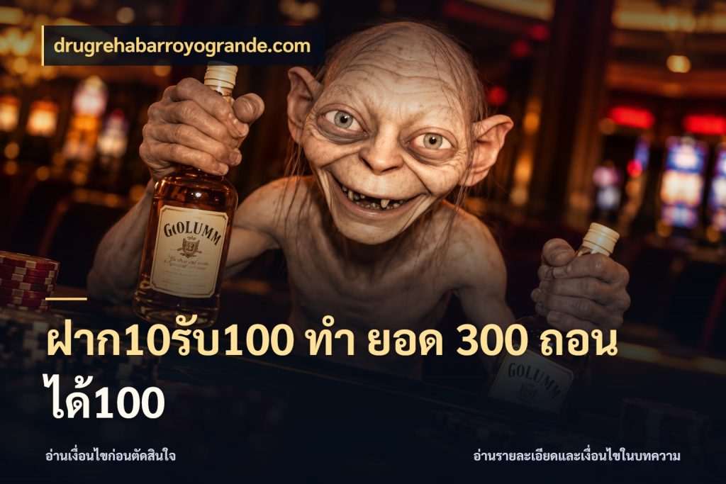 ฝาก10รับ100 ทํา ยอด 300 ถอนได้100 สนุกกับตัวเลือกโปรในสไตล์ของคุณ กับ drugrehabarroyogrande.com