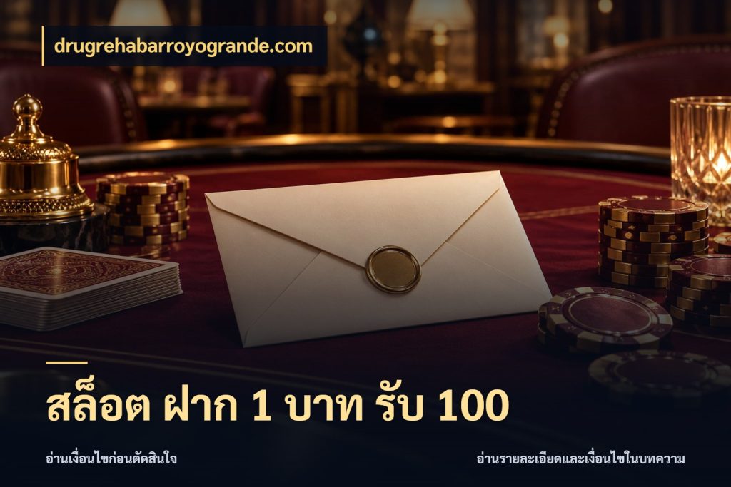 สล็อต ฝาก 1 บาท รับ 100 โปรยอดรับที่สายเกมสนใจ สไตล์ drugrehabarroyogrande.com