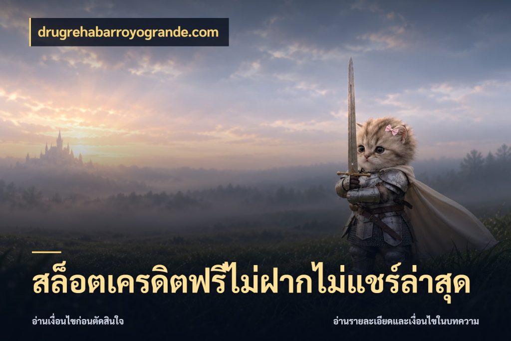 สล็อตเครดิตฟรีไม่ฝากไม่แชร์ล่าสุด