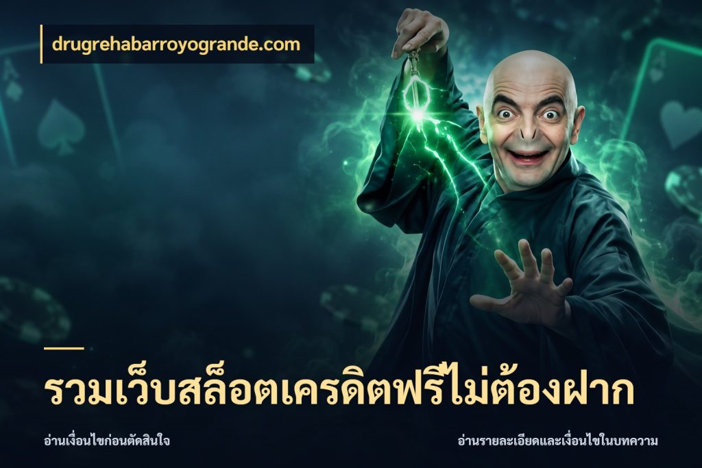 รวมเว็บสล็อตเครดิตฟรีไม่ต้องฝาก