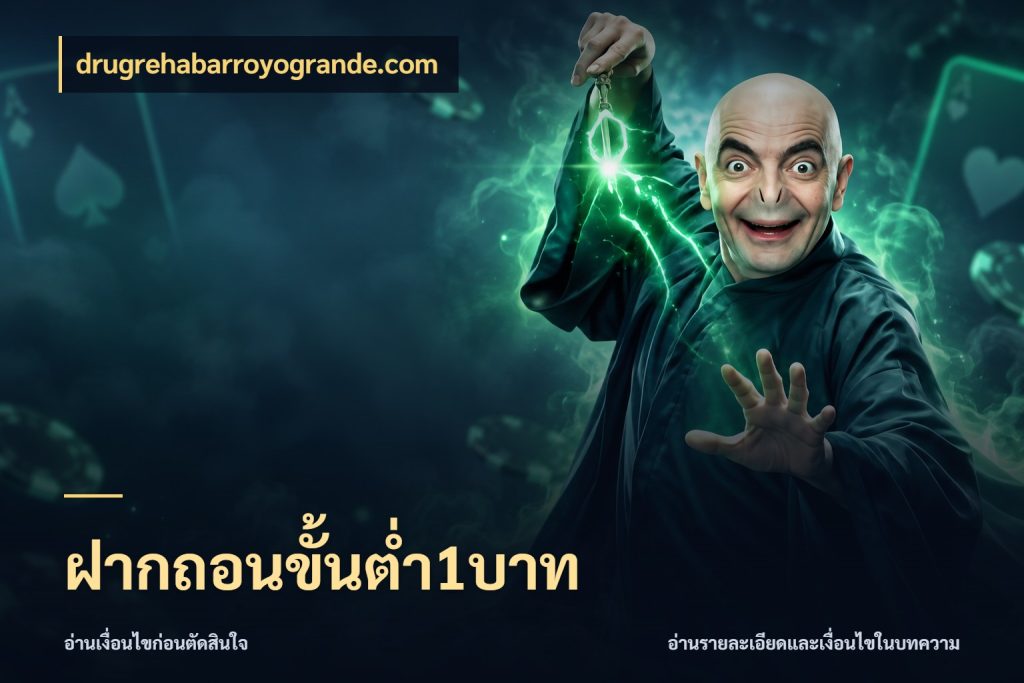 ฝากถอนขั้นต่ำ1บาท drugrehabarroyogrande.com จำนวนเริ่มต้นกับรายละเอียดที่สายเกมสนใจ